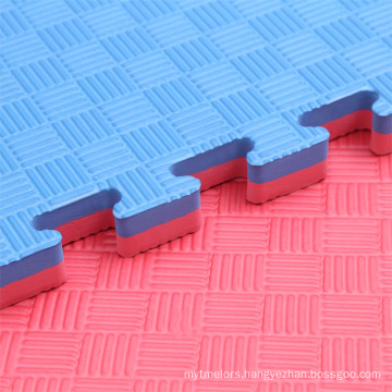 1mX1mX3.0cm BluePink EVA Taekwondo Mat